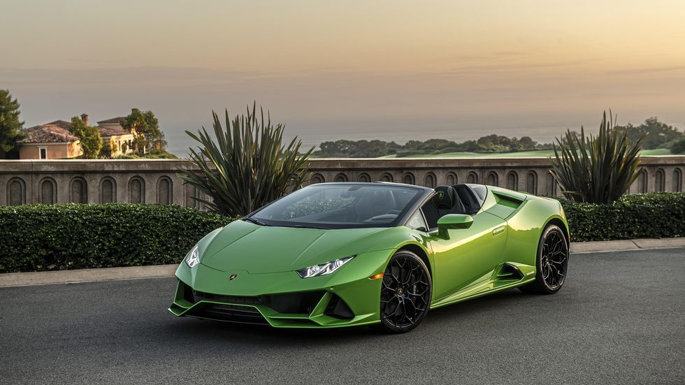 2020 Lamborghini Huracán Evo Spyder Review, Cars Slothtoday, KBB, INsurance cars.