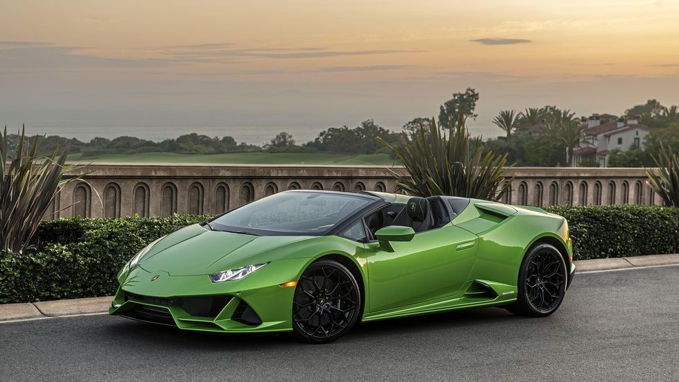 2020 Lamborghini Huracán Evo Spyder Review, Cars Slothtoday, KBB, INsurance cars.