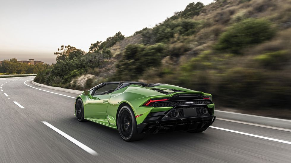 2020 Lamborghini Huracán Evo Spyder Review, Cars Slothtoday, KBB, Insurance cars.