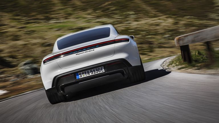 The Taycan Turbo. PORSCHE. The 2020 Porsche Taycan Turbo And Turbo S